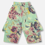 Mint Floral Frill Girls Co-Ord Set