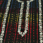 Black Rainbow Embroidered Girls Kurti