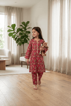 Rosy Royale Co-Ord Set