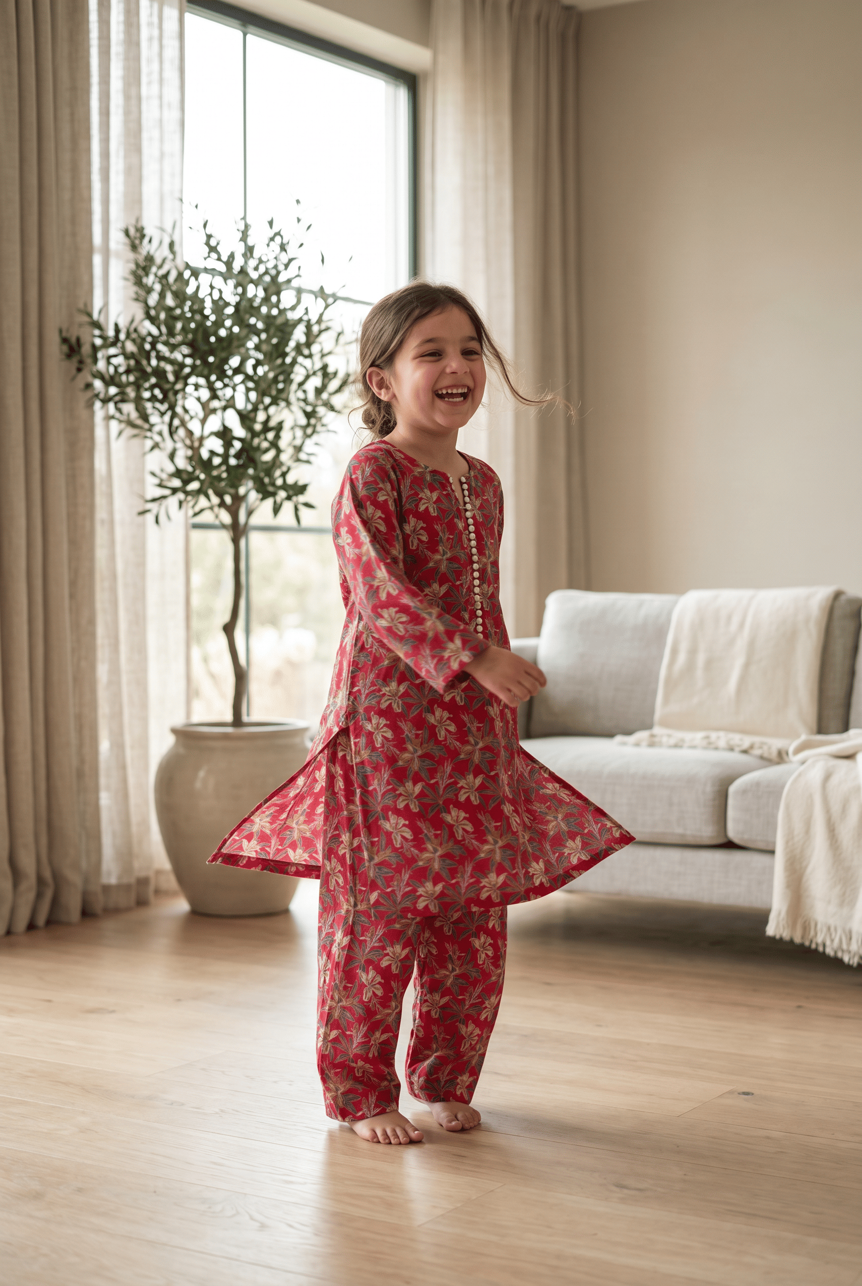 Rosy Royale Co-Ord Set