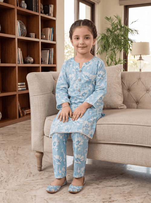 Elegant Sky Co-Ord Set