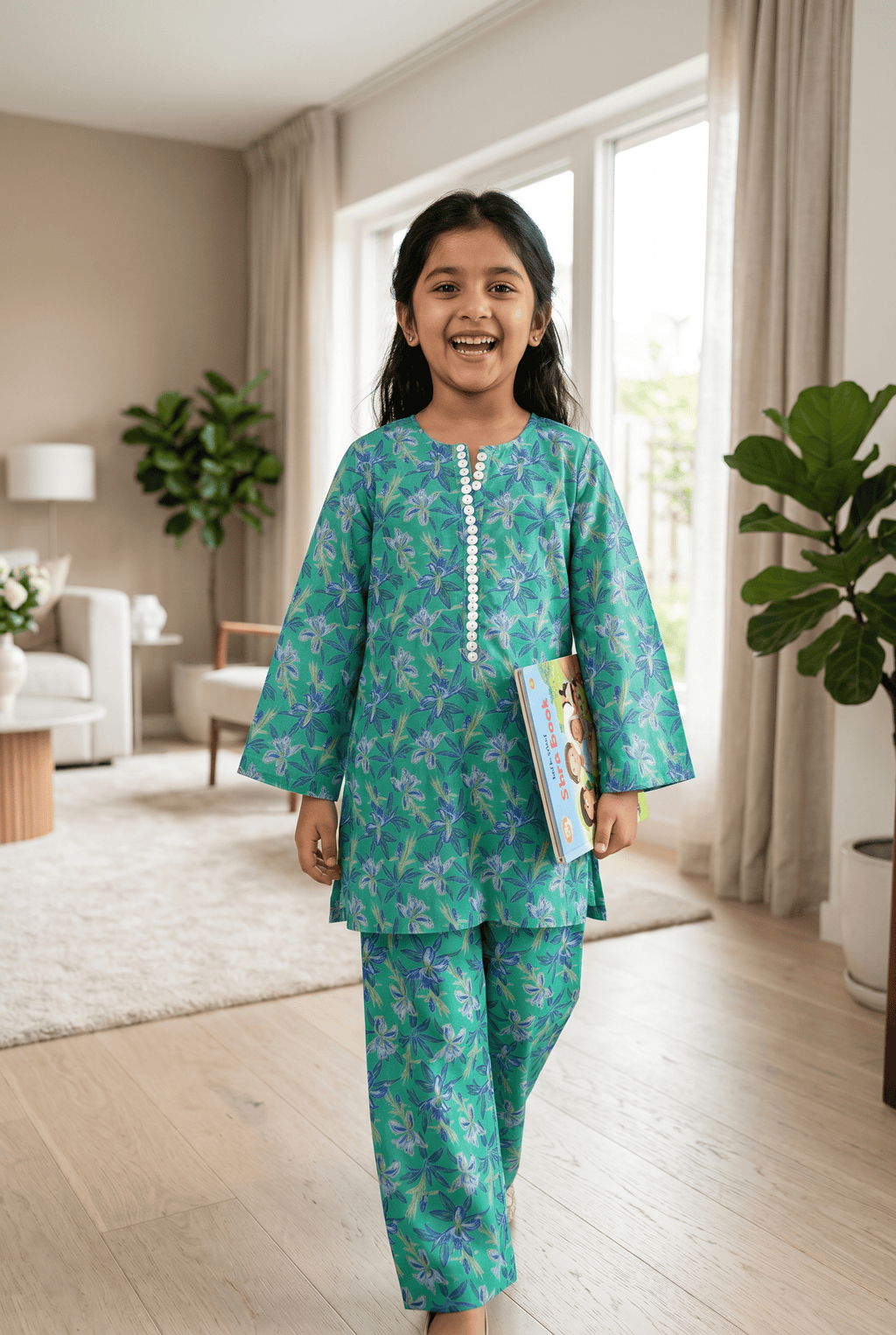 Blue Fern Co-Ord Set