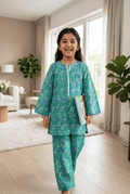 Blue Fern Co-Ord Set